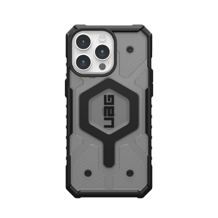 Etui UAG Pathfinder MagSafe para iPhone 15 Pro Max - cinza