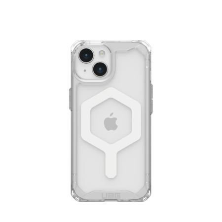 Etui UAG Plyo MagSafe do iPhone 15 - transparente e branco