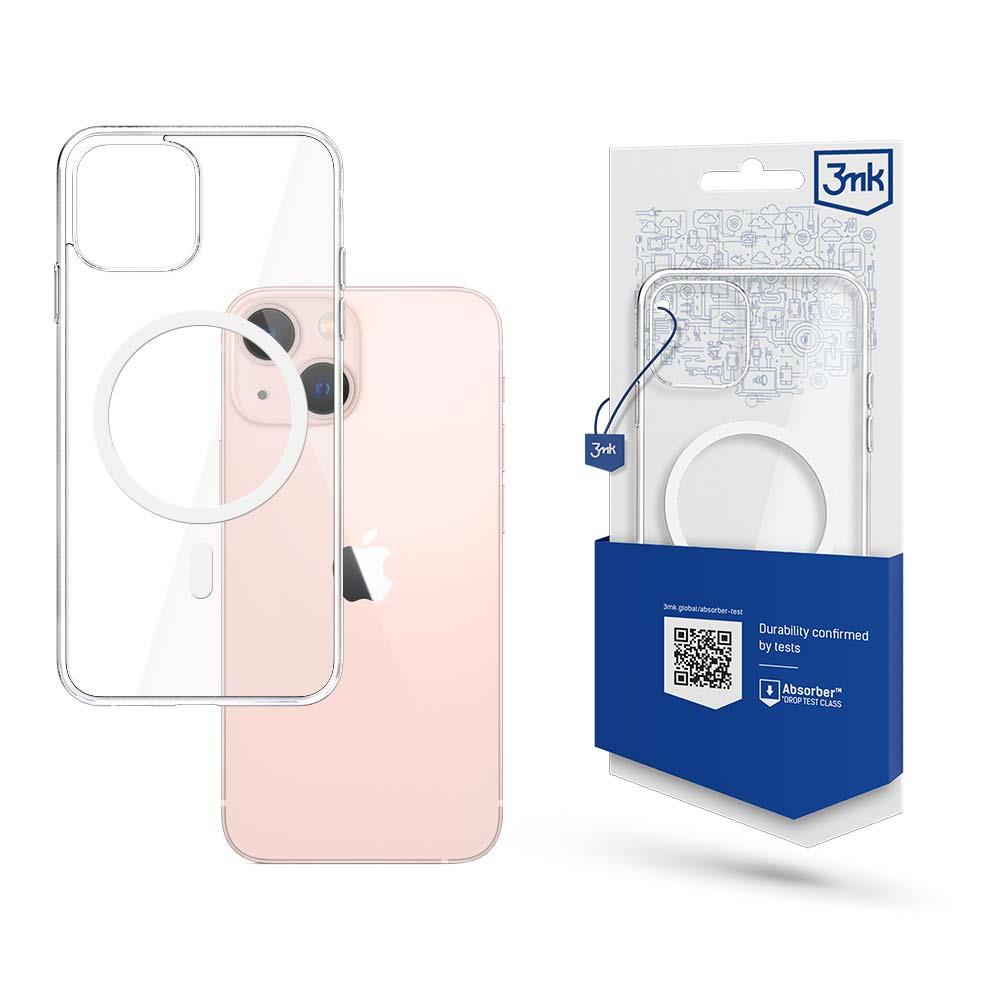 Capa 3mk Mag Case com MagSafe para iPhone 13 mini - transparente