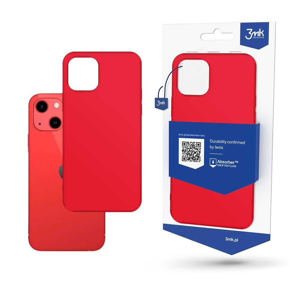 Capa 3mk Matt Case para iPhone 13 mini - vermelha
