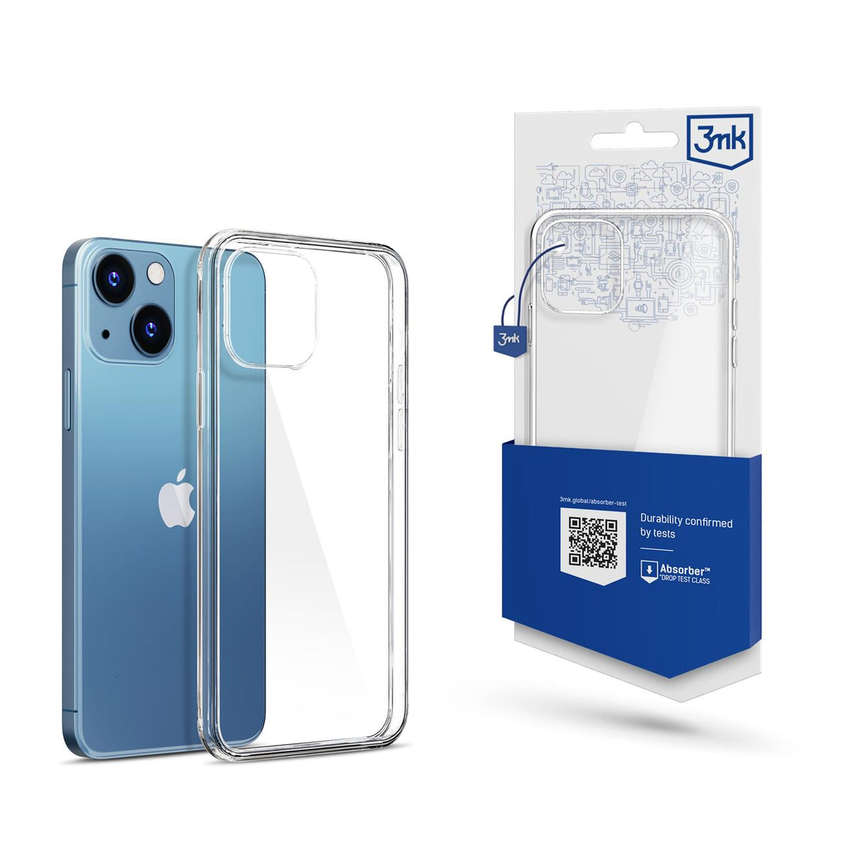 Capa Transparente 3mk Etui para iPhone 13 mini - transparente