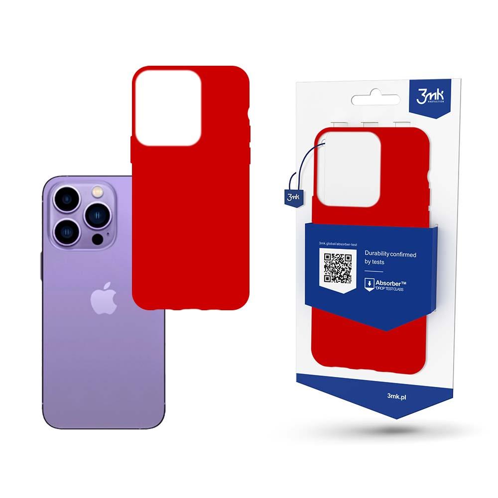 Capa Fosca 3mk Etui para iPhone 14 Pro Max - vermelha