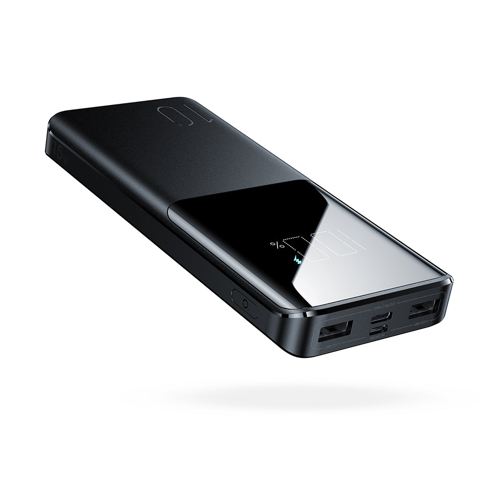 Joyroom powerbank 15W 10000mAh PD QC3.0 AFC preto (JR-T013)