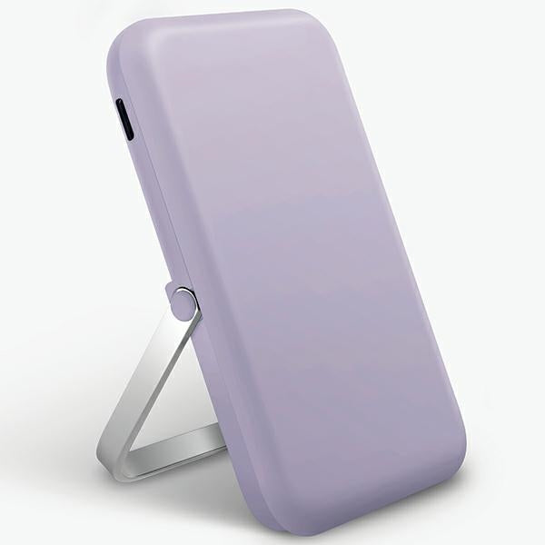 Powerbank UNIQ Hoveo magnético 5000mAh USB-C 20W PD - roxo
