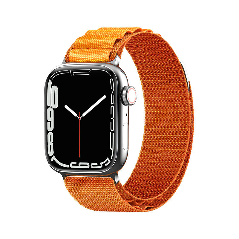 Pulseira Alpine com fivela de aço para Apple Watch 38/40/41 mm - laranja"