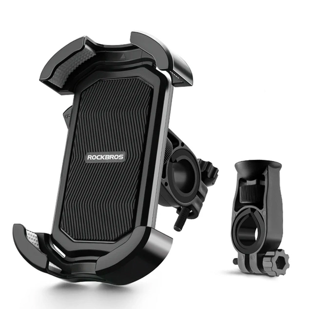 Suporte para telefone Rockbros 25210032001 para bicicleta no guidão - preto