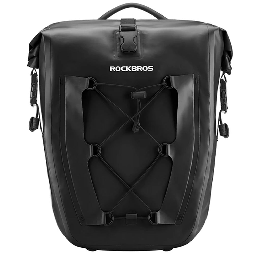 Bolsa de bicicleta Rockbros 30140022001 à prova d'água para bagageiro - preta