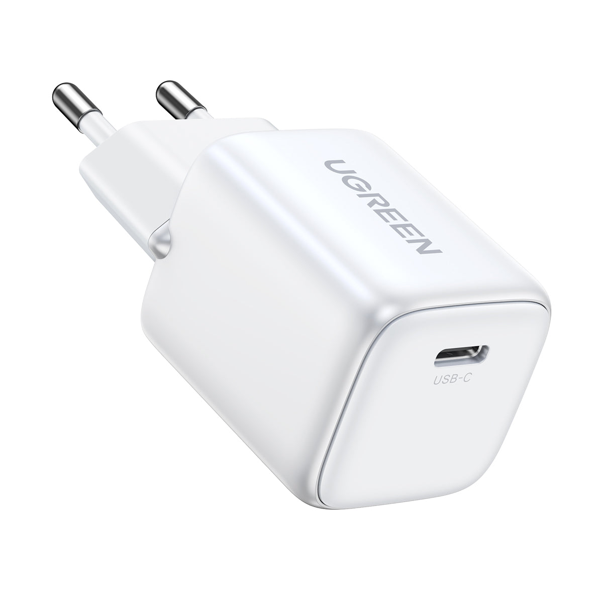 Carregador Rápido de Rede GaN USB C 30W PD Ugreen Nexode Mini - branco