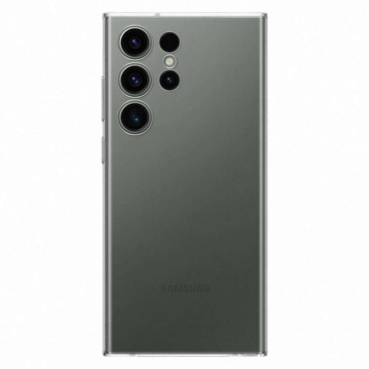 Capa Transparente Samsung Clear Cover para Samsung Galaxy S23 Ultra, Capa de Gel Transparente (EF-QS918CTEGWW)