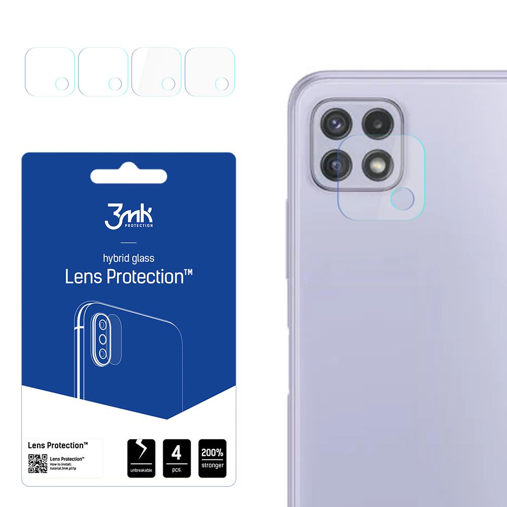 Proteção de Lente Híbrida 3mk para Samsung Galaxy A22 5G