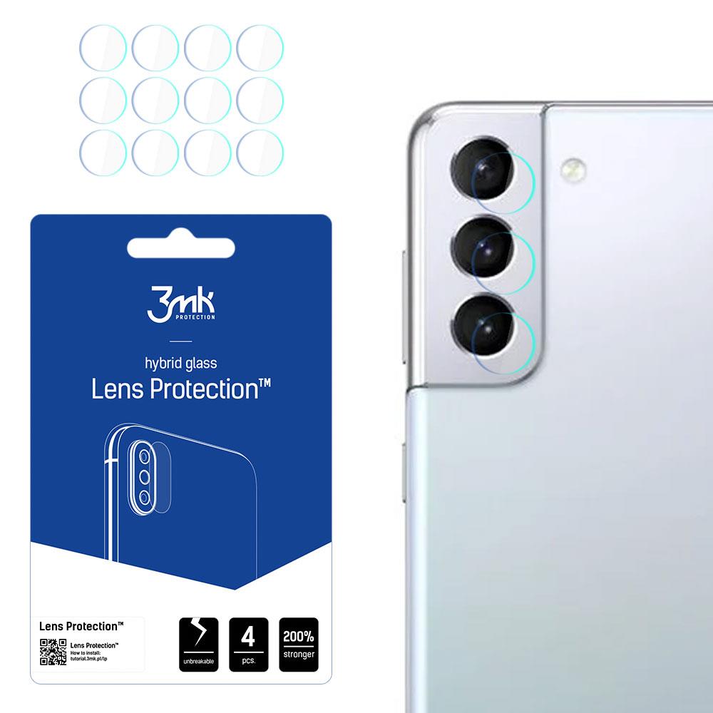 Proteção de Lente Híbrida 3mk para Samsung Galaxy S22+ 5G
