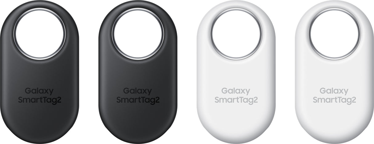 Samsung SmartTag2 (Pacote com 4) 2 unidades brancas + 2 unidades pretas