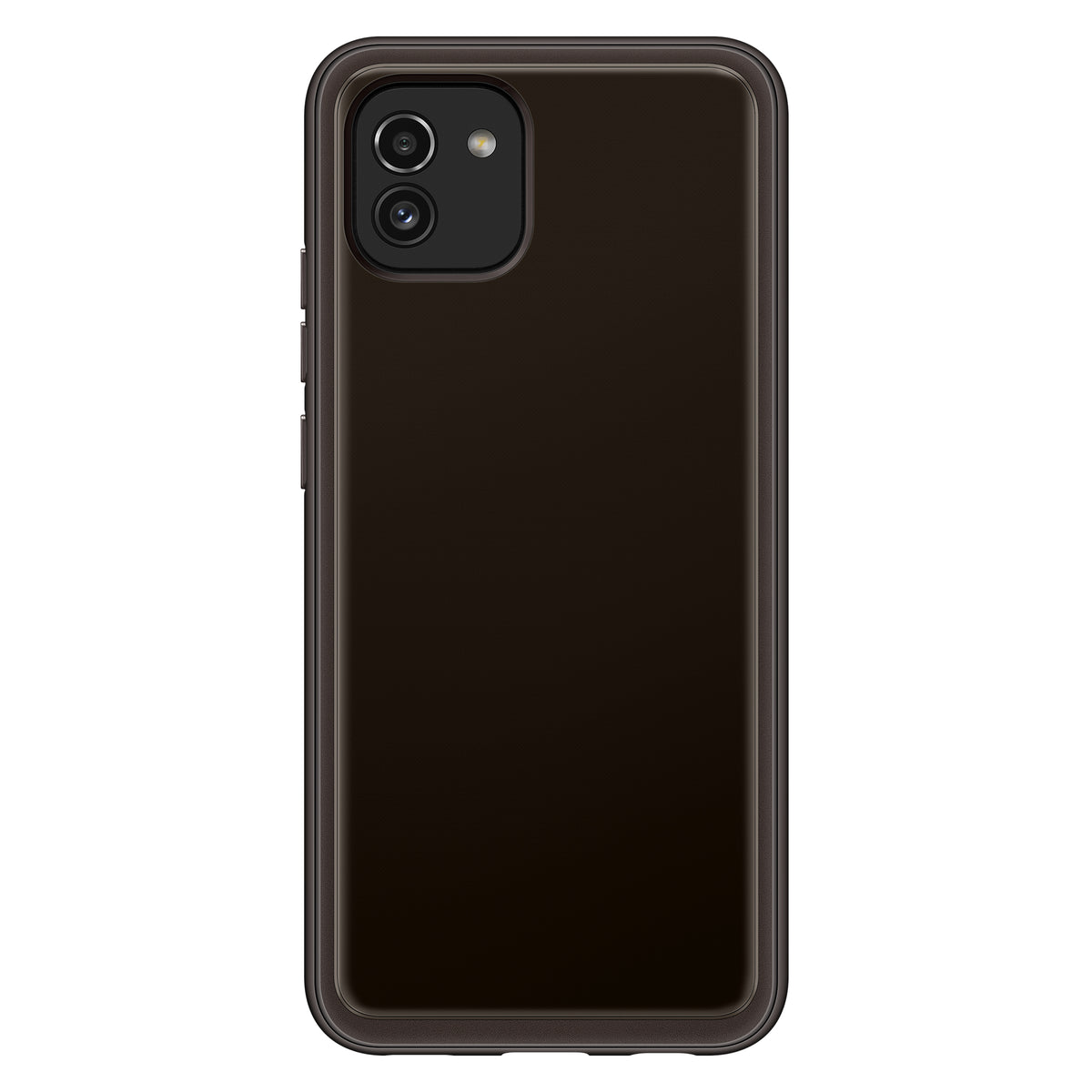 Capa Transparente Soft da Samsung para Samsung Galaxy A03 preto (EF-QA036TBEGEU)