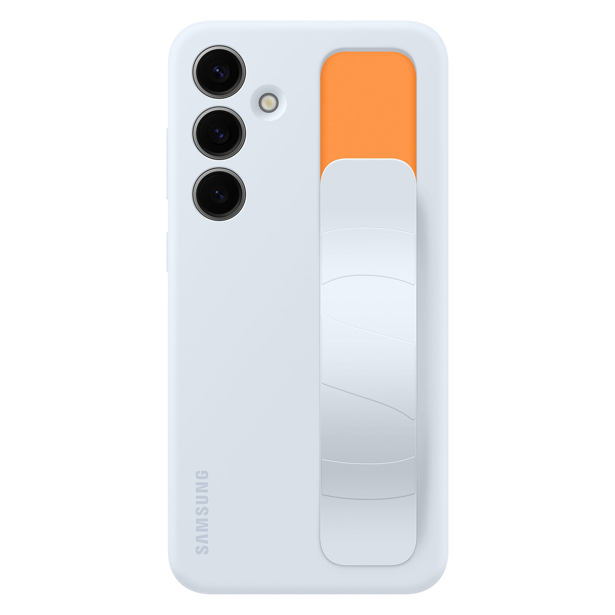 Etui Samsung Standing Grip Case EF-GS921CLEGWW com suporte para Samsung Galaxy S24 - azul claro