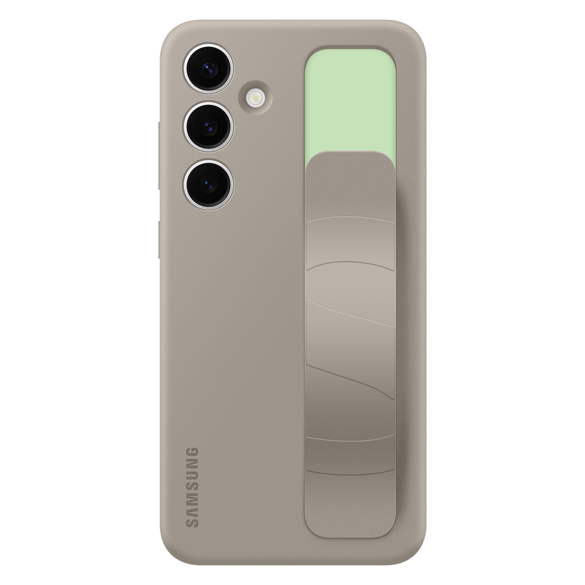 Capa Samsung Standing Grip Case EF-GS921CUEGWW com suporte para Samsung Galaxy S24 - cinza