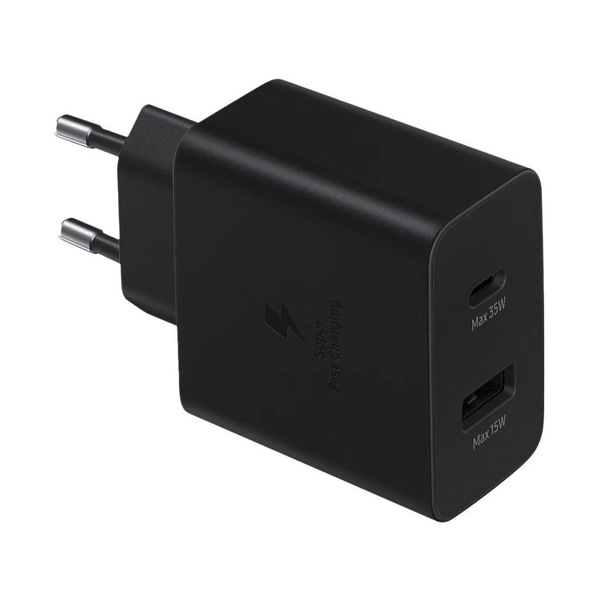Samsung carregador de rede USB-C / USB-A 35W preto (EP-TA220NBEGEU)