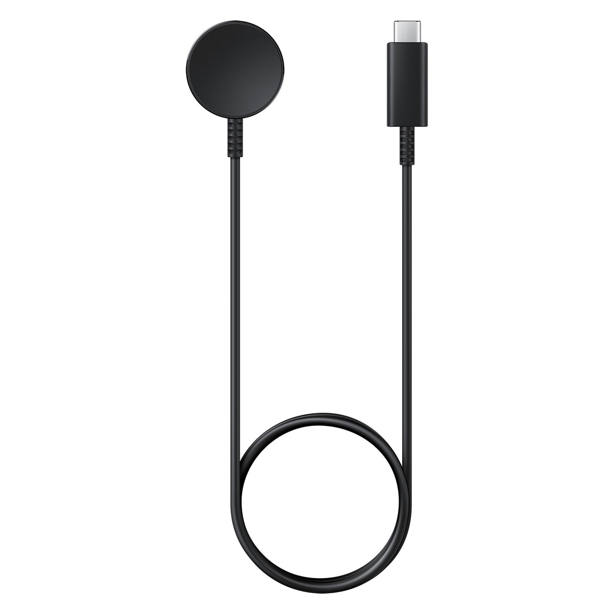 Samsung carregador sem fio rápido para smartwatches Samsung Galaxy Watch 3 / 4 / 5, Galaxy Active / Active 2 preto (EP-OR900BBEGWW)