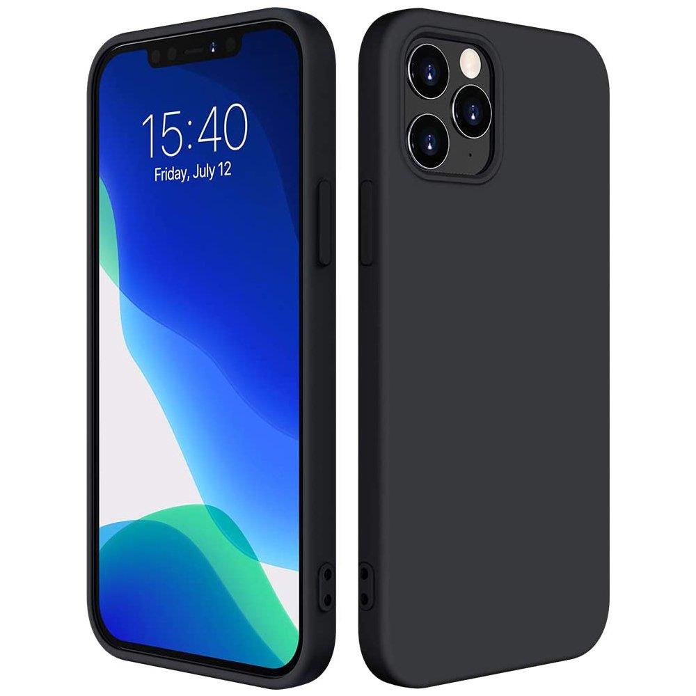 Capa de Silicone Flexível para Xiaomi Redmi Note 10 5G / Poco M3 Pro na cor preta