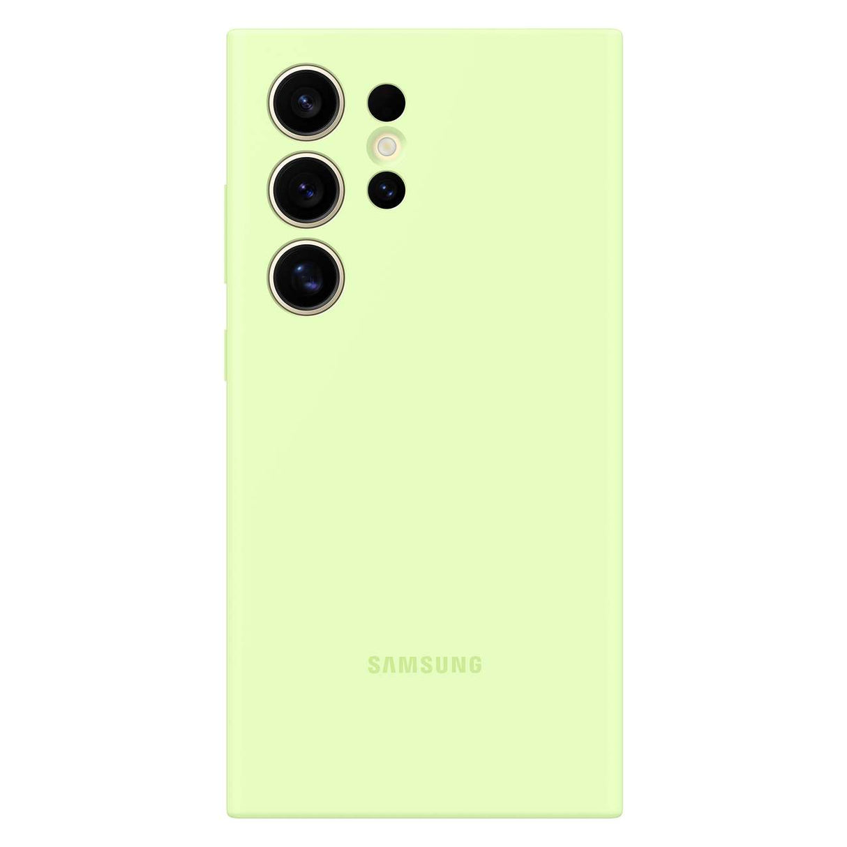 Capa de Silicone Etui Samsung EF-PS928TGEGWW para Samsung Galaxy S24 Ultra - verde claro