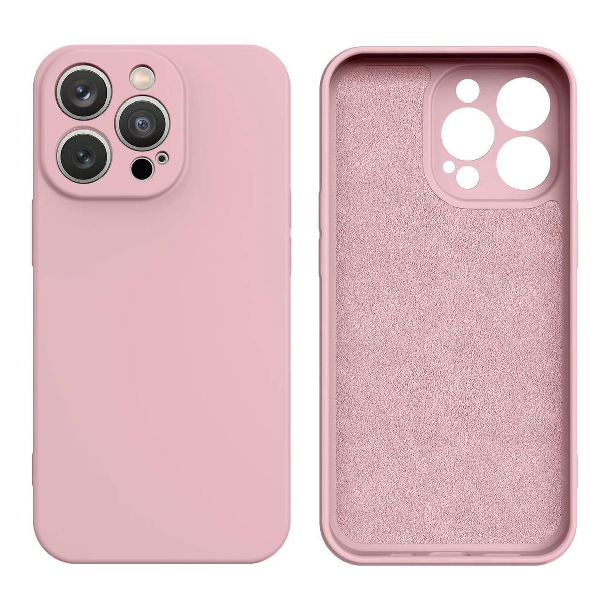 Capa de silicone etui Xiaomi Redmi Note 11 Pro 5G / 11 Pro / 11E Pro capa de silicone rosa