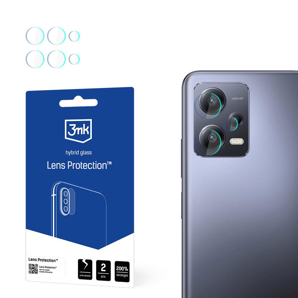 Proteção híbrida 3mk Lens Protection™ para lente de câmera no Redmi Note 12 Pro