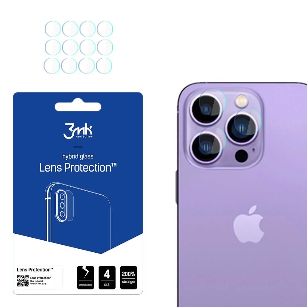 Vidro para câmera 3mk Lens Protection™ híbrido para iPhone 14 Pro / iPhone 14 Pro Max