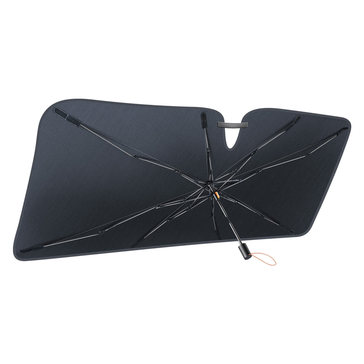 Parasol protetor solar para o para-brisa dianteiro do carro Baseus CoolRide CRKX000001 - preto