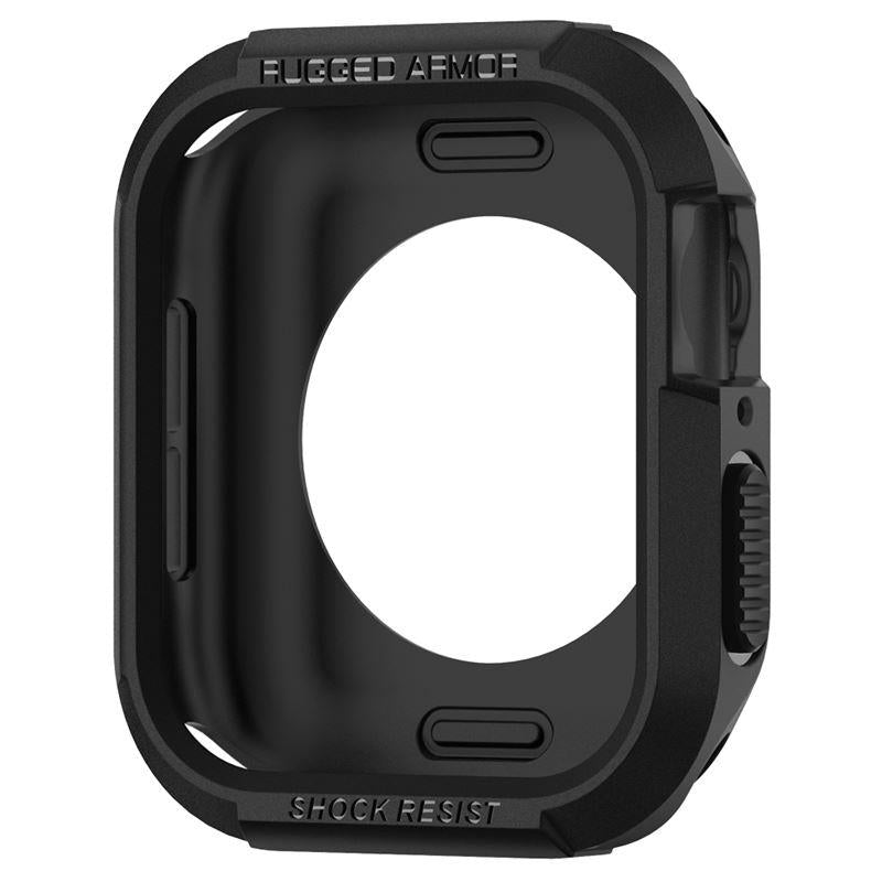 Estojo com alça Spigen Rugged Armor Pro para Apple Watch 4 / 5 / 6 / 7 / 8 / SE (44/45 mm) - preto
