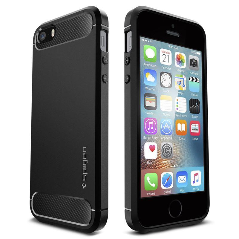 Capa Spigen Liquid Air para iPhone 7 / 8 / SE 2020 / SE 2022 - preta