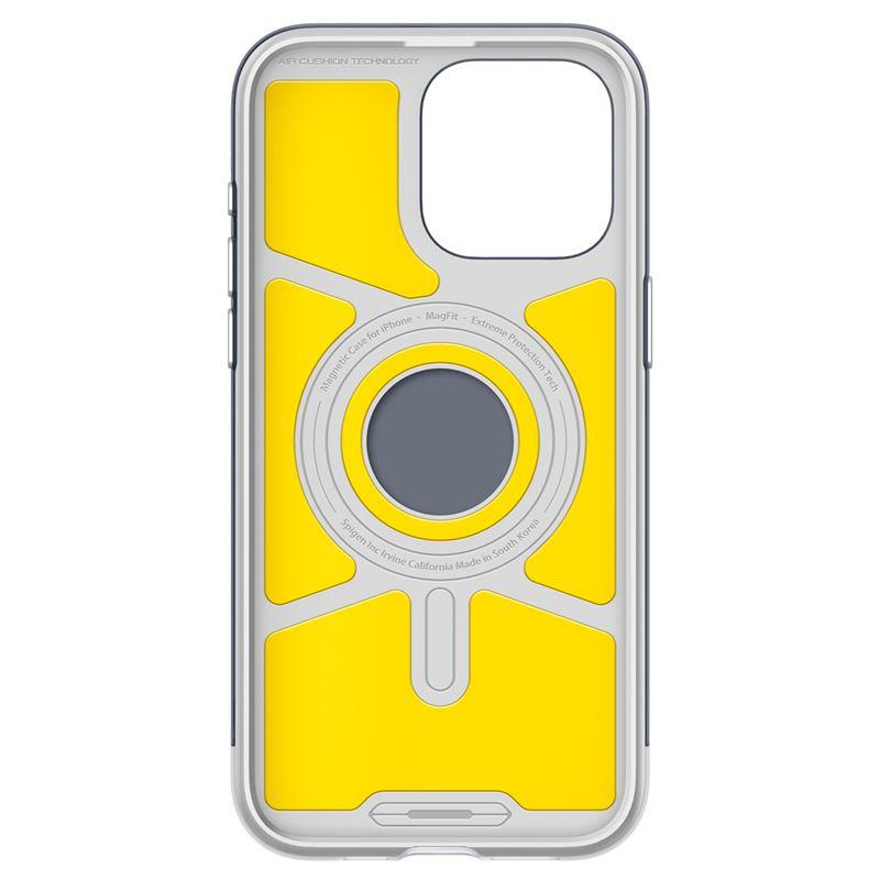 Etui Spigen Classic C1 Mag com MagSafe para iPhone 15 Pro Max - grafite