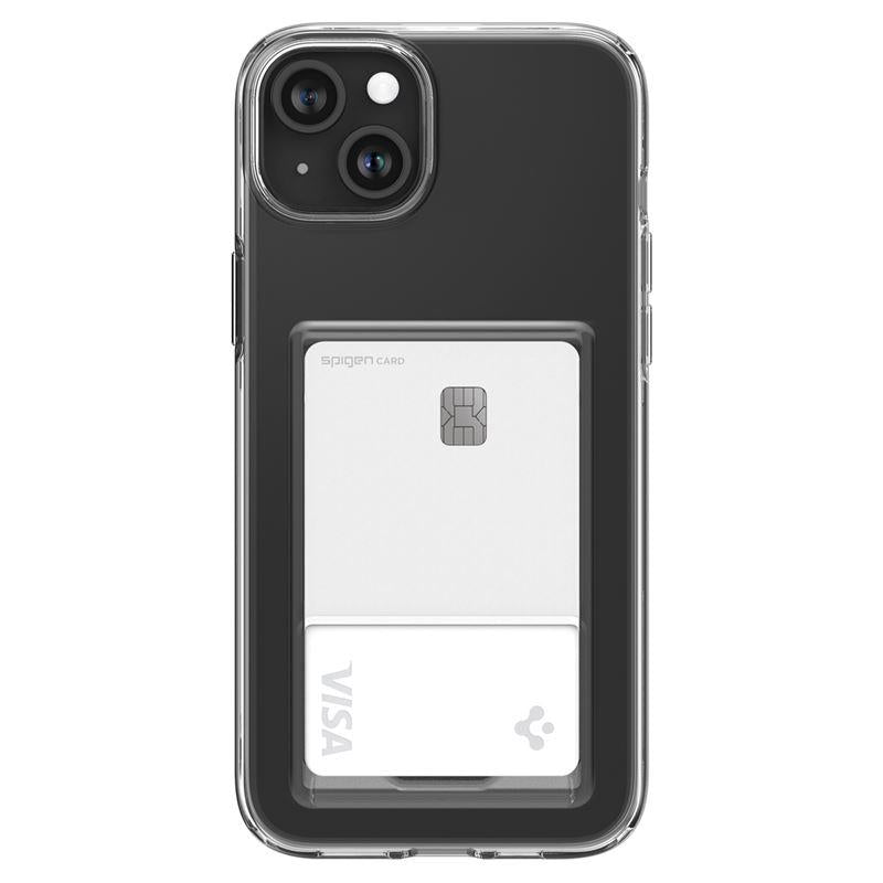 Capa Spigen Crystal Slot para iPhone 15 Plus - transparente