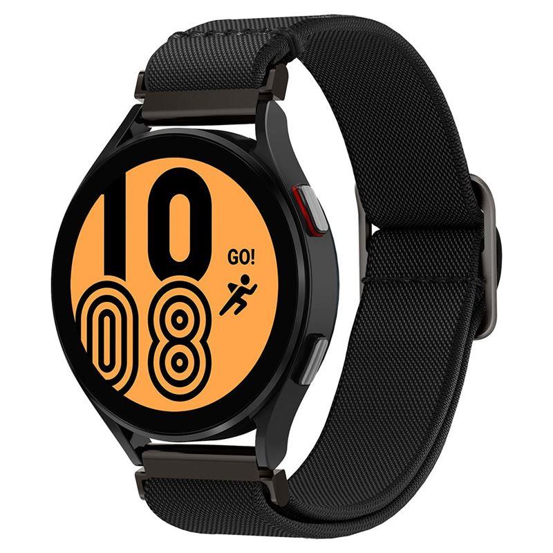 Pulseira Spigen Fit Lite para Samsung Galaxy Watch 4 / 5 / 5 Pro / 6 - preta