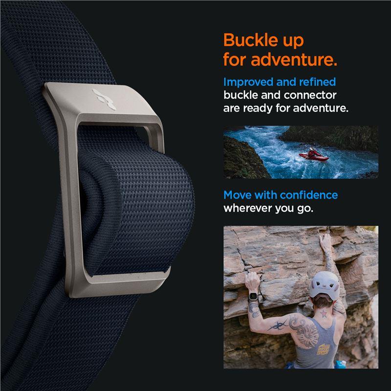 Pulseira Spigen Fit Lite Ultra para Apple Watch 4/5/6/7/8/9/SE/Ultra (42/44/45/49 mm) - cor granada
