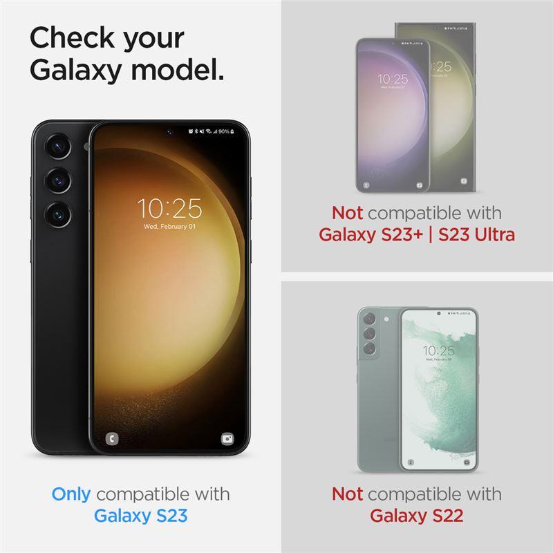 Folia hidrogel Spigen Neo Flex para Samsung Galaxy S23 - 2 unidades