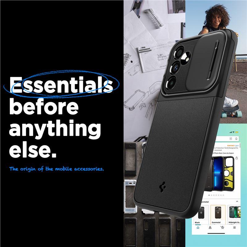 Capa Spigen Optik Armor para Samsung Galaxy A54 5G - preta