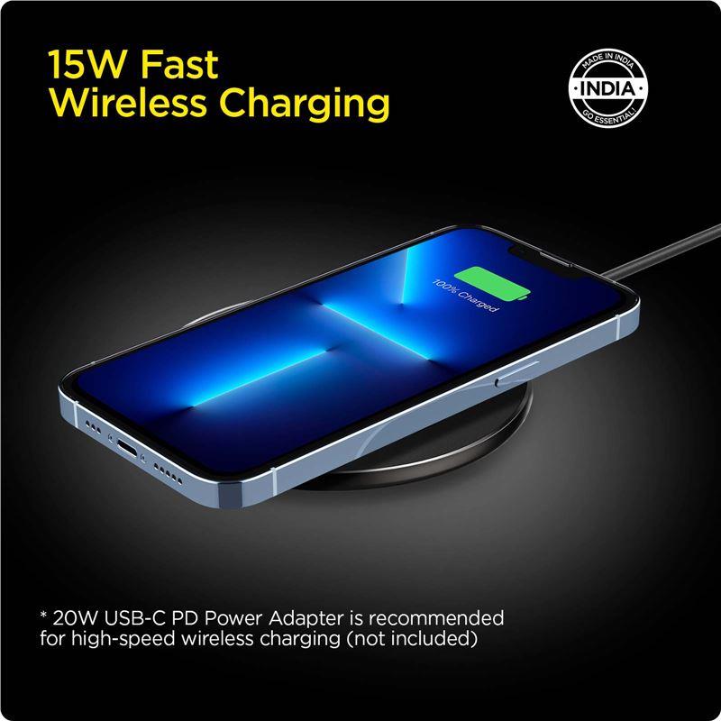 Carregador indutivo Spigen ArcField PF2104G 15W - preto