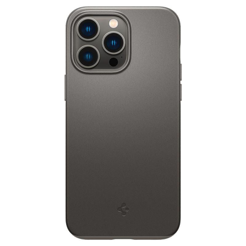 Capa Spigen Thin Fit para iPhone 14 Pro Max - cinza escuro