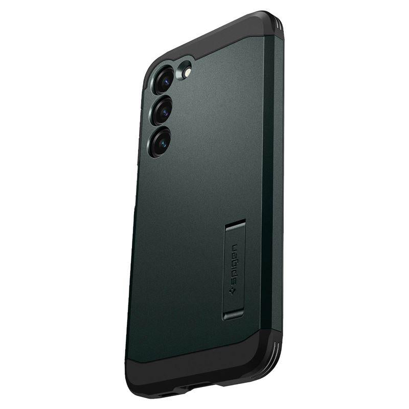 Capa Spigen Tough Armor para Samsung Galaxy S23 - verde escuro