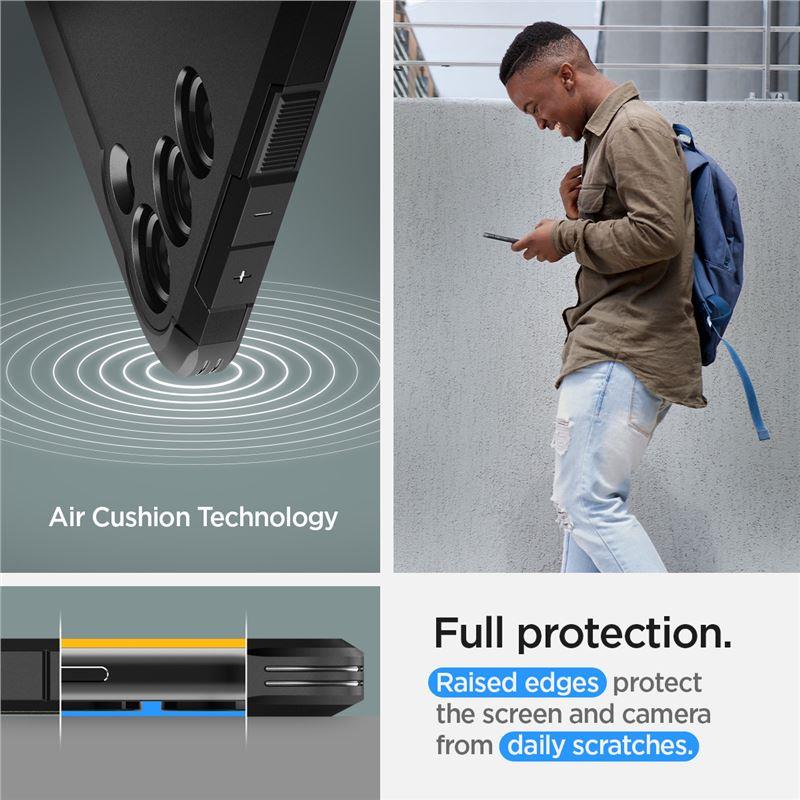 Capa Spigen Tough Armor para Samsung Galaxy S23 - preta