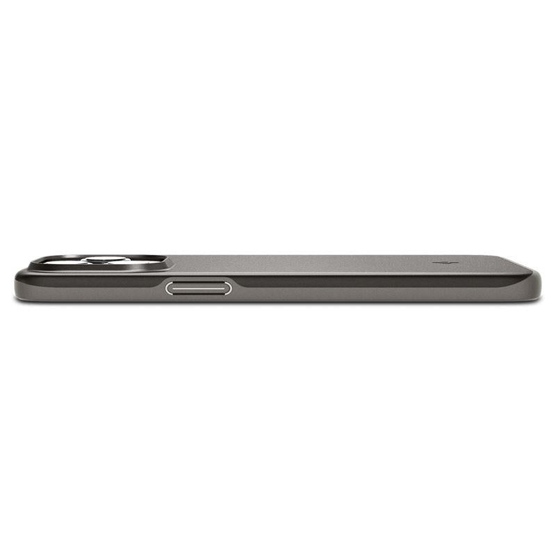 Capa Spigen Thin Fit para iPhone 15 Pro Max - cinza metálico
