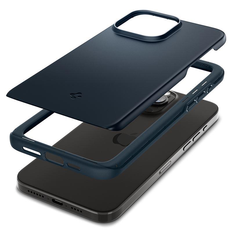 Capa Spigen Thin Fit para iPhone 15 Pro - cor granada