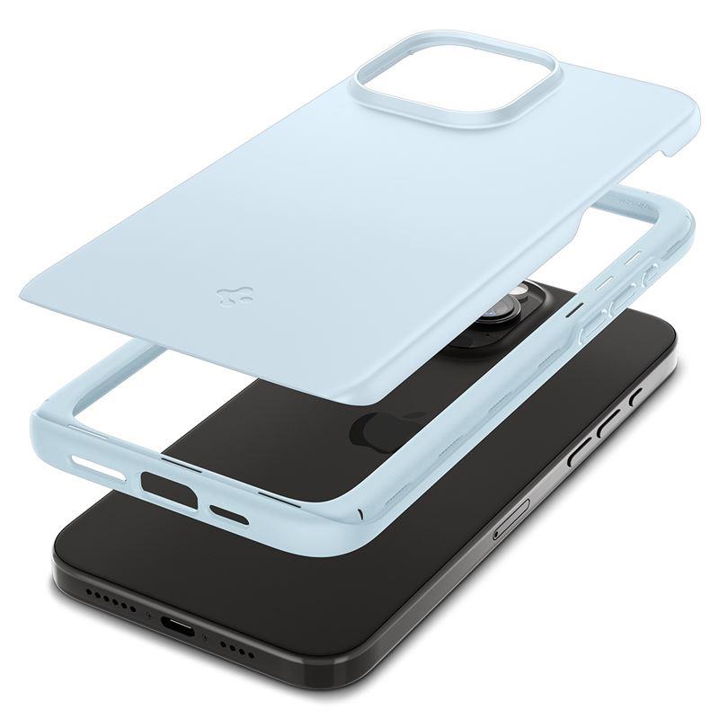 Capa Spigen Thin Fit para iPhone 15 Pro - azul claro