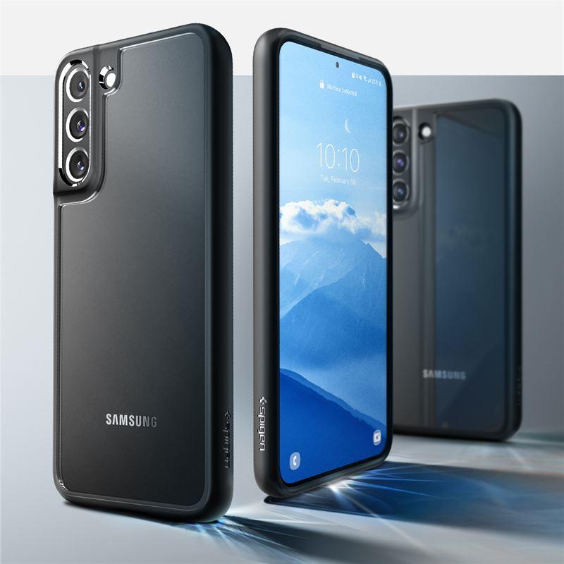 Capa Spigen Ultra Hybrid para Samsung Galaxy S22 - preto fosco