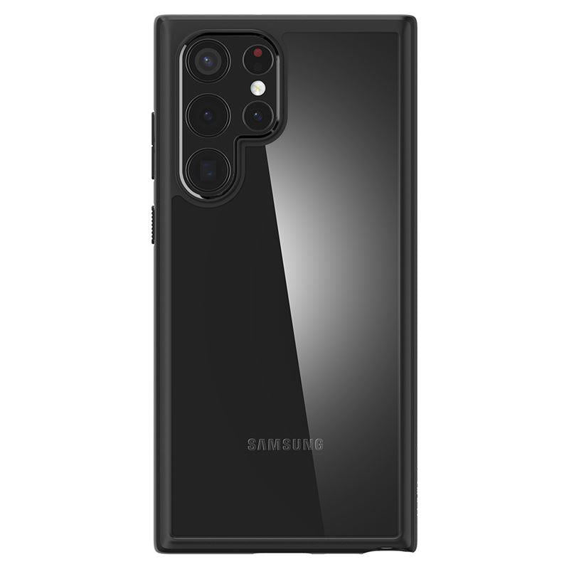 Capa Spigen Ultra Hybrid para Samsung Galaxy S22 Ultra - preto fosco