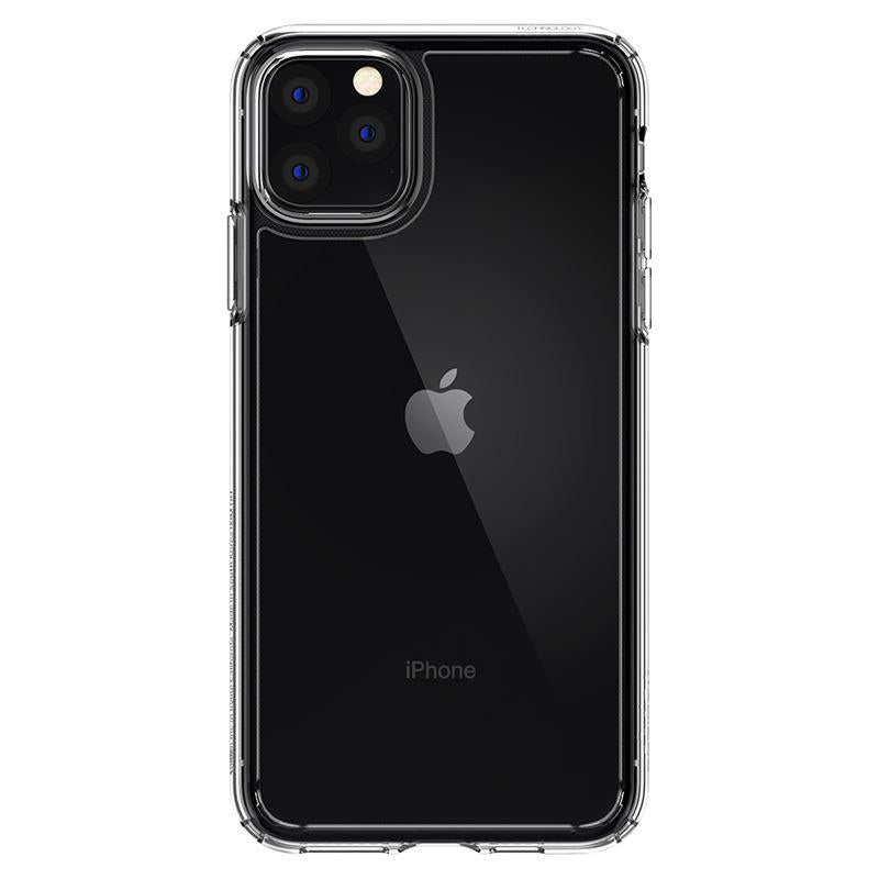 Capa Spigen Liquid Air para iPhone 11 Pro Max - preto fosco