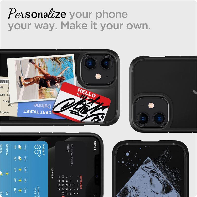 Capa Spigen Ultra Hybrid para iPhone 12 mini - transparente
