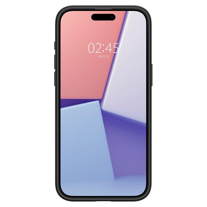 Capa Spigen Ultra Hybrid Mag com MagSafe para iPhone 15 Pro - transparente-preta
