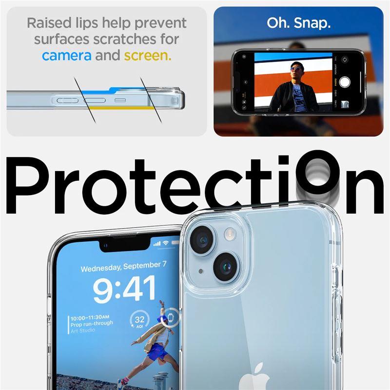 Capa Spigen Ultra Hybrid S para iPhone 14 - transparente