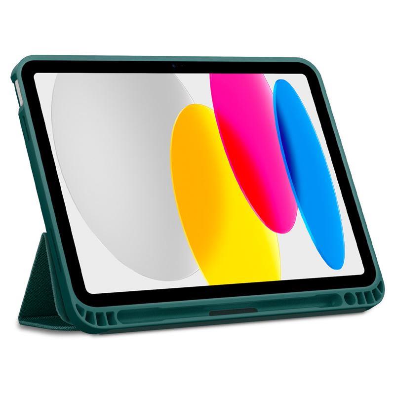 Capa Spigen Urban Fit para iPad 10.9'' 2022 - verde escuro