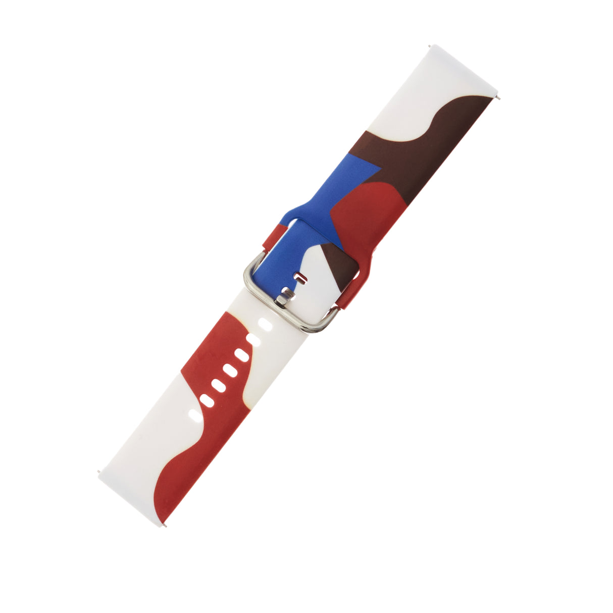 Pulseira Moro de silicone para Samsung Galaxy Watch 46mm, bracelete para relógio, padrão 8